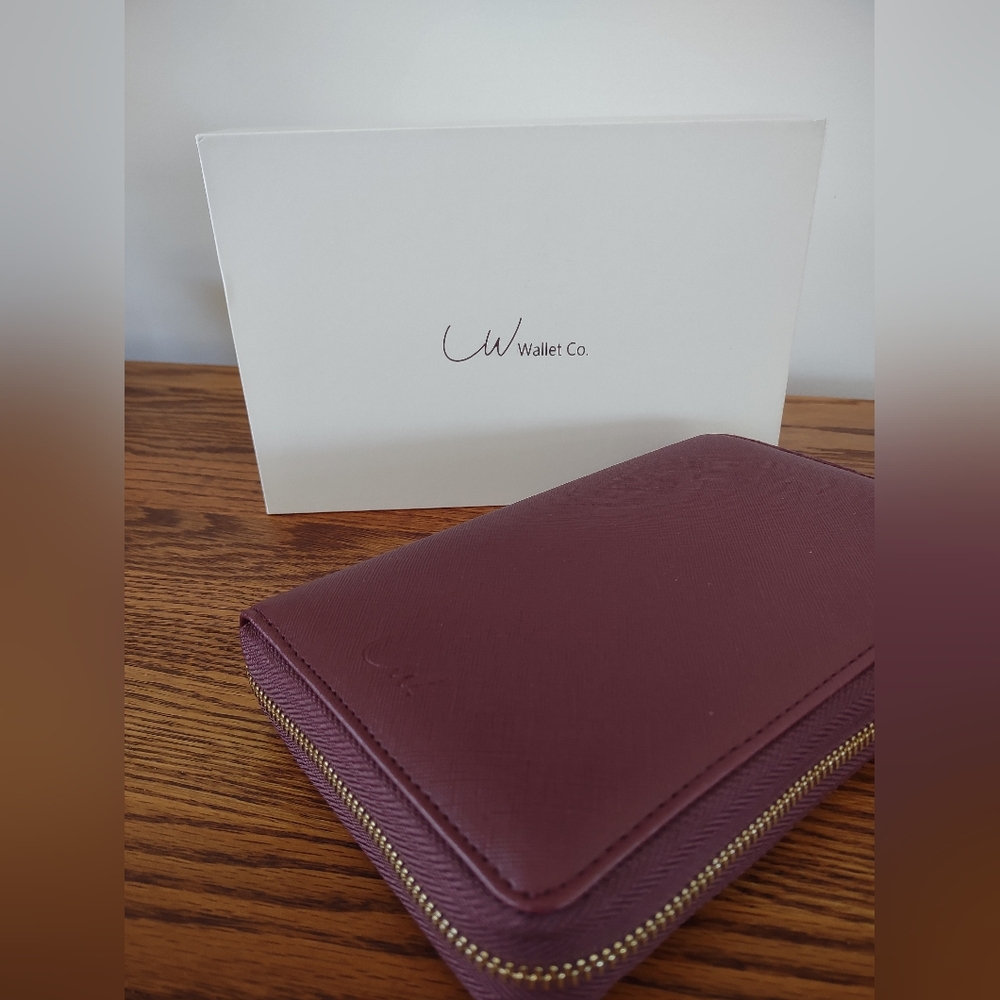 LW Wallet Co. Zipper Planner Wallet One of a Kind